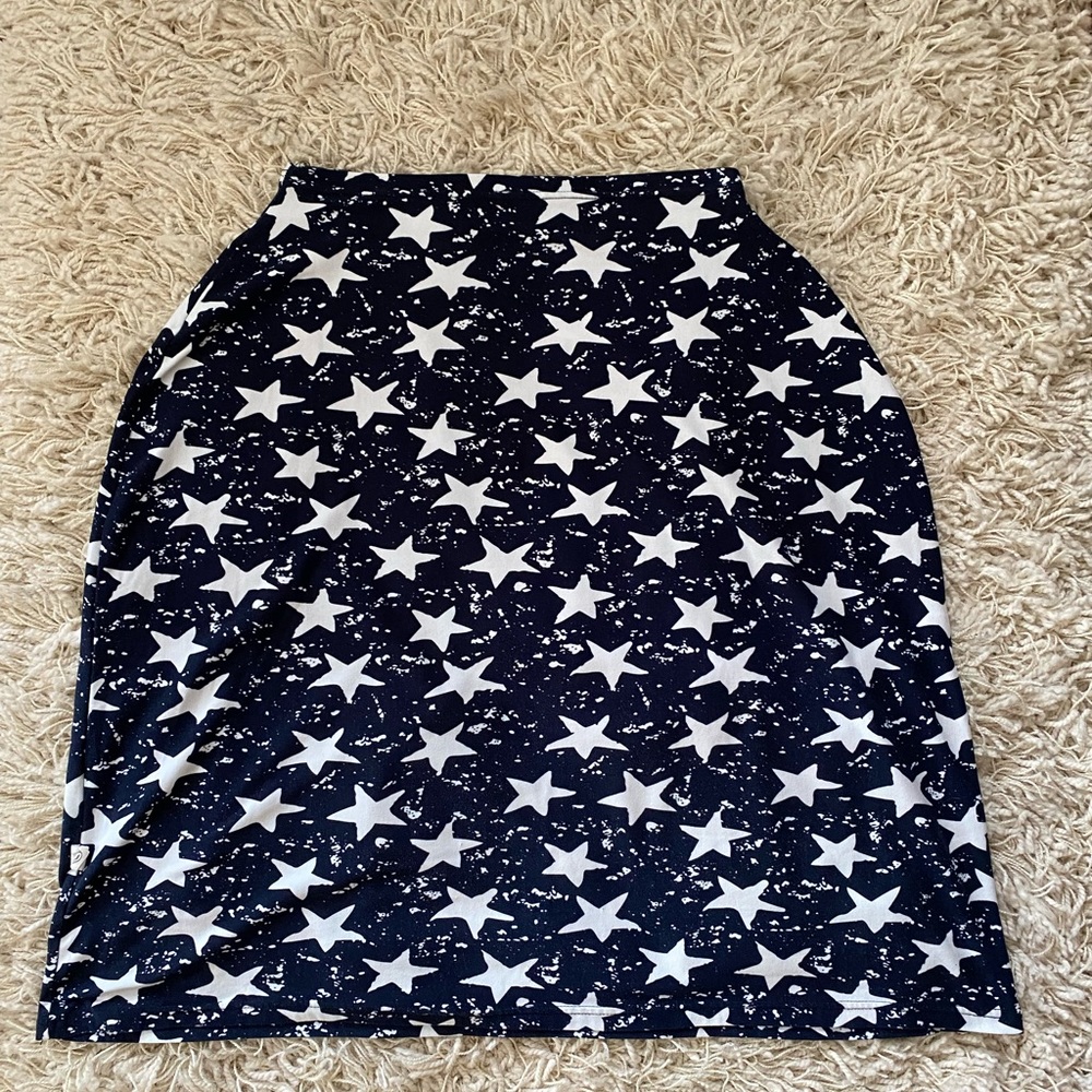 Women’s Skirt, stars ⭐️ print